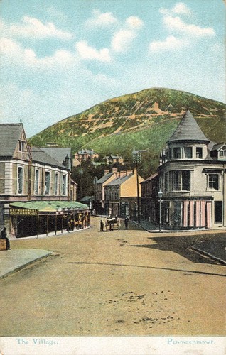 The village penmaenmawr - penmaenmawr, old