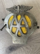 Old AA Badge 1960 1961
