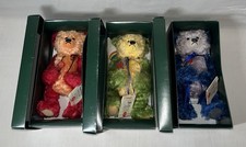 Hermann Rainbow Teddy Bear Collection - Limited Edition 500 - Red Green Blue