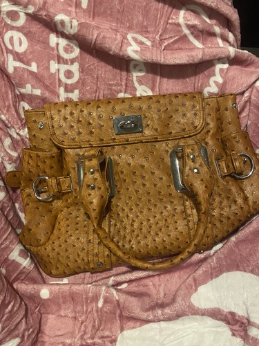 Vintage ostrich embossed - ostrich,