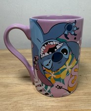 Stitch & Scrump Large Disney Store Pink Tall Mug Stoneware Official 483 ml Cup