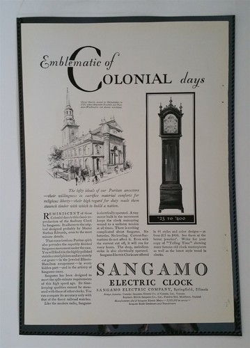Vintage 1929 sangamo electric - vintage,