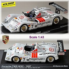 Porsche TWR WSC #7 LeMans 1997