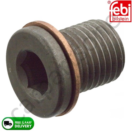 Oil drain plug with sealing - plug,