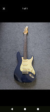 Gould Stratocaster - Cream and Navy Blue Guitar