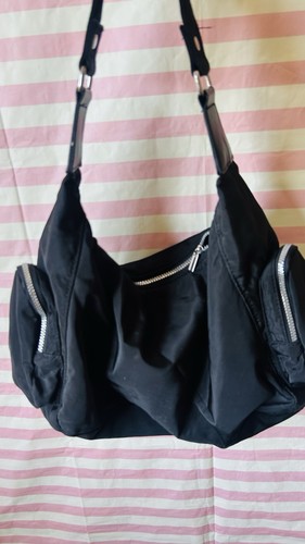 Black hobo bag - h&m,