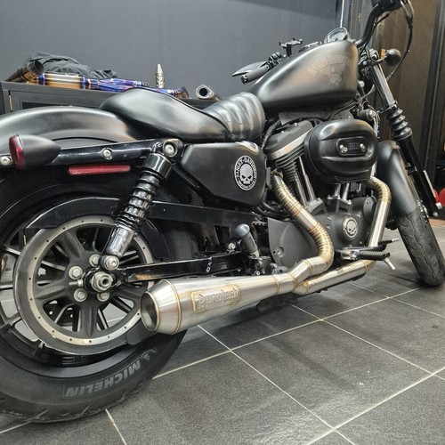 Sportster into exhaust - sportster, 1