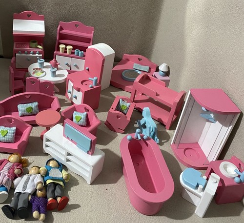 Elc wooden bundle doll - elc,