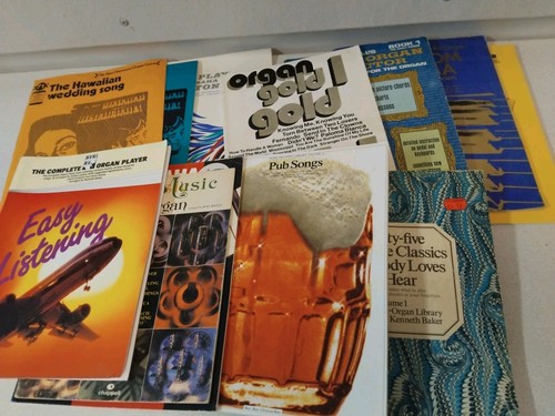 Organ songbooks sheet - organ, music