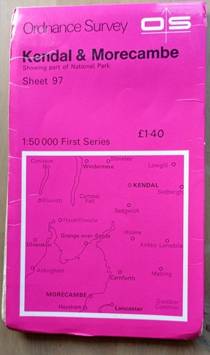 Map kendal morecambe - of,