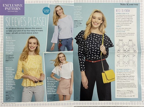 Prima sewing pattern - prima,
