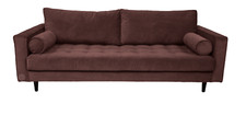 Scott  Cola Velvet 3 Seater