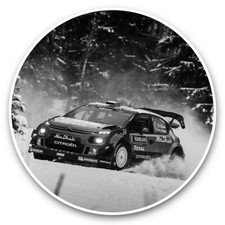 2 x Vinyl Stickers 15cm (bw) -