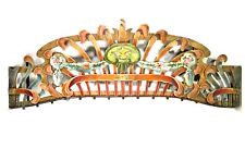 Antique R. Edwards Ltd Fairground Showmen Sign From Dodgems Set Up Ride c.1930