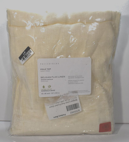 Pottery barn pole top curtain - pottery,