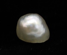 Natural Basra Saltwater Pearl 5 mm 0.80 Ct Uneven Shape Loose Cabochon Gemstone