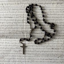 Vintage Rosary Beads Deadstock