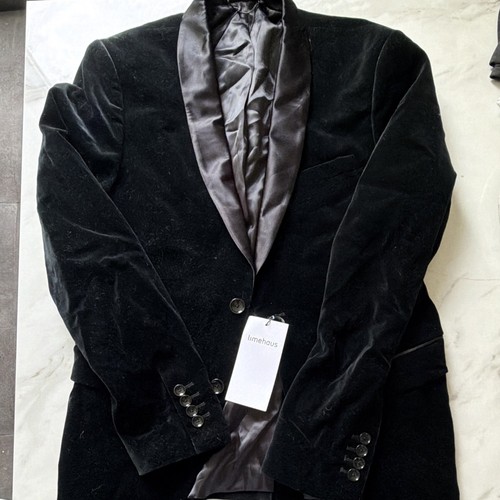 Limehaus mens velvet blazer - limehaus,