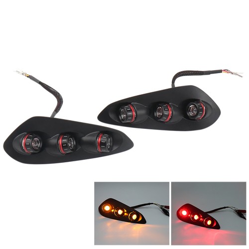 Integrated tail light rear - light,