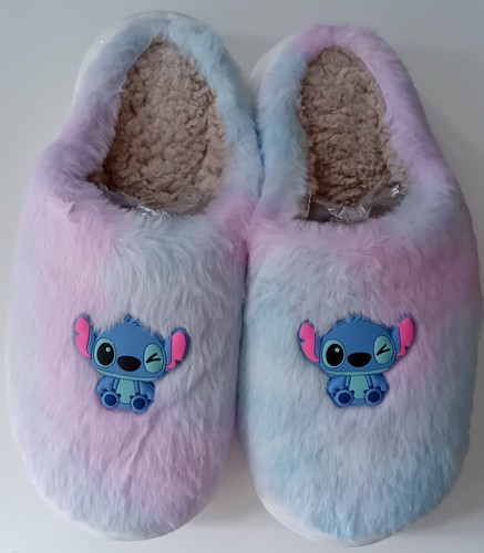 Disney stitch plush slippers - stitch,