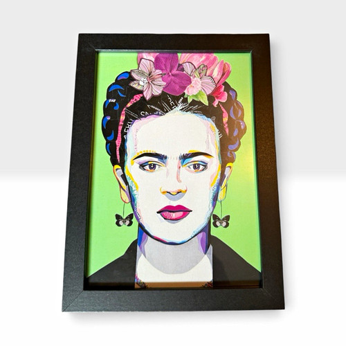 Frida kahlo vibrant - vibrant, pop‑art