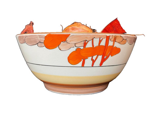 Clarice cliff bizarre bowl - clarice,