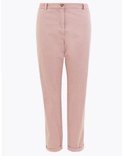 M&S Cotton Tapered Trouser