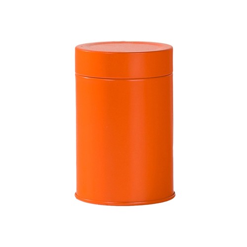 Tinplate tea jar large - tea,