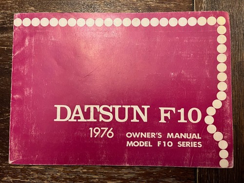 1976 datsun f10 - datsun,