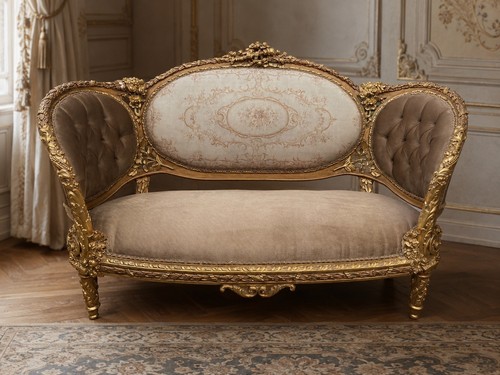 Sofa 1900s french - sofa,