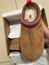 Uggs Tasman Beige  Red  Shoes