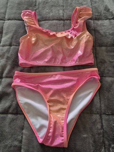 Girls pink shimmer piece - girls, 3-piece
