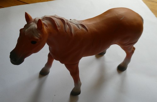Large palomino brown - large, and