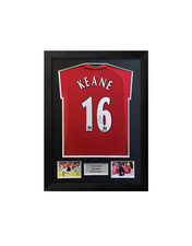 Signed Roy Keane shirt With COA