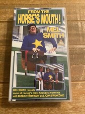 From The Horse’s Mouth With Mel Smith VHS Video Horse Racing Mishaps VGC