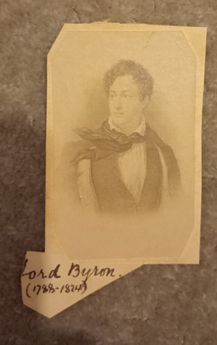 Poet lord byron 1880s cdv - lord,
