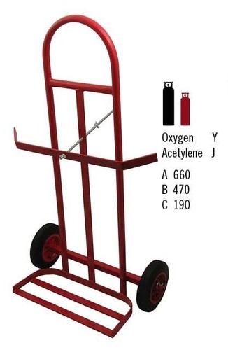 Oxygen acetylene twin - oxygen,