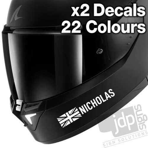 Personalised union jack - x2,