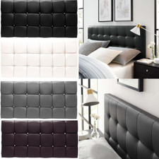 Cube Beds Headboard PVC Faux