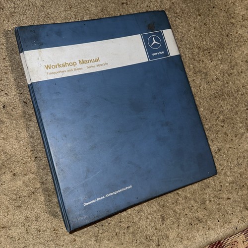 Workshop manual mercedes benz - manual, mercedes-benz