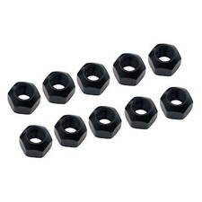 Black Steel Wheel Nuts (x10) -