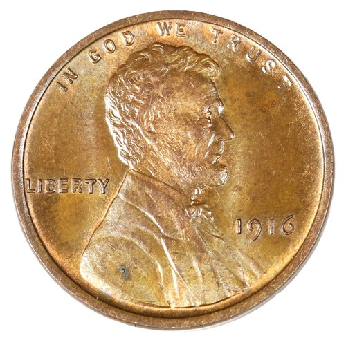 1916 lincoln cent - 1c, rb