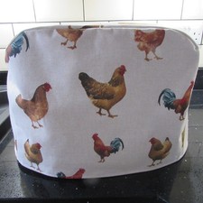 Kenwood Kmix/Kitchenaid Mixer Fabric Dust Cover - Large Chickens
