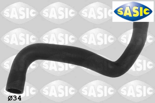 Upper right radiator hose pipe - upper,