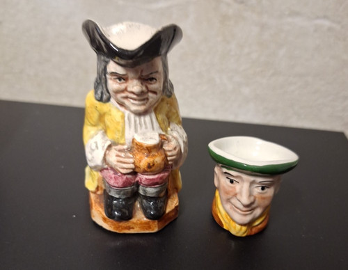Vintage toby jug wood and - toby, by