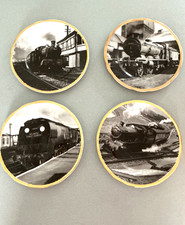 Nelson set of 4 Train Plates