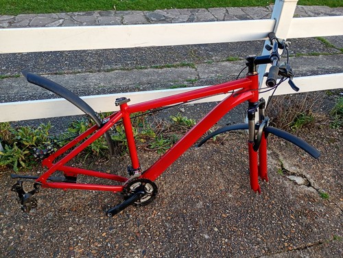 Mountain bike frameset - mountain,