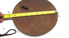 Old Cast Iron Wood  Stove Lid