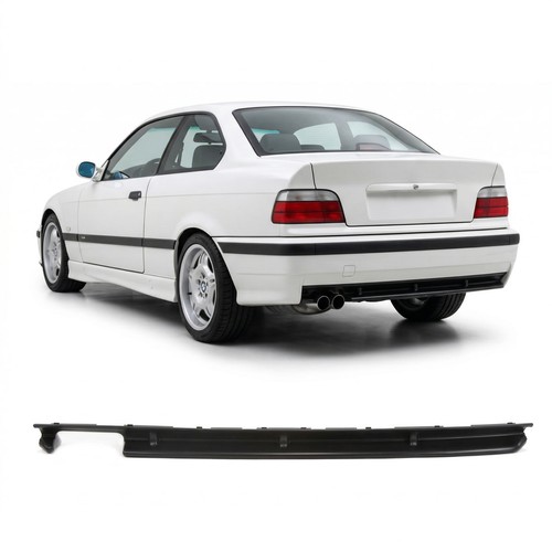 Rear diffuser matt - diffuser, black