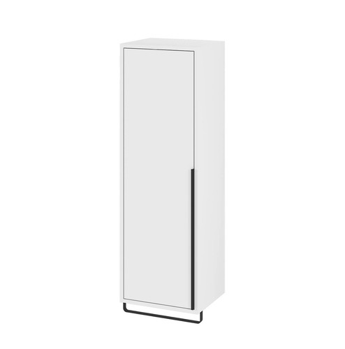 Slimline matt white column - matt,